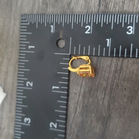 2ct Peach Morganite Earrings E1021 - Picture 4 of 4